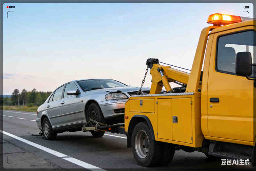 左云拖车救援电话【案例】